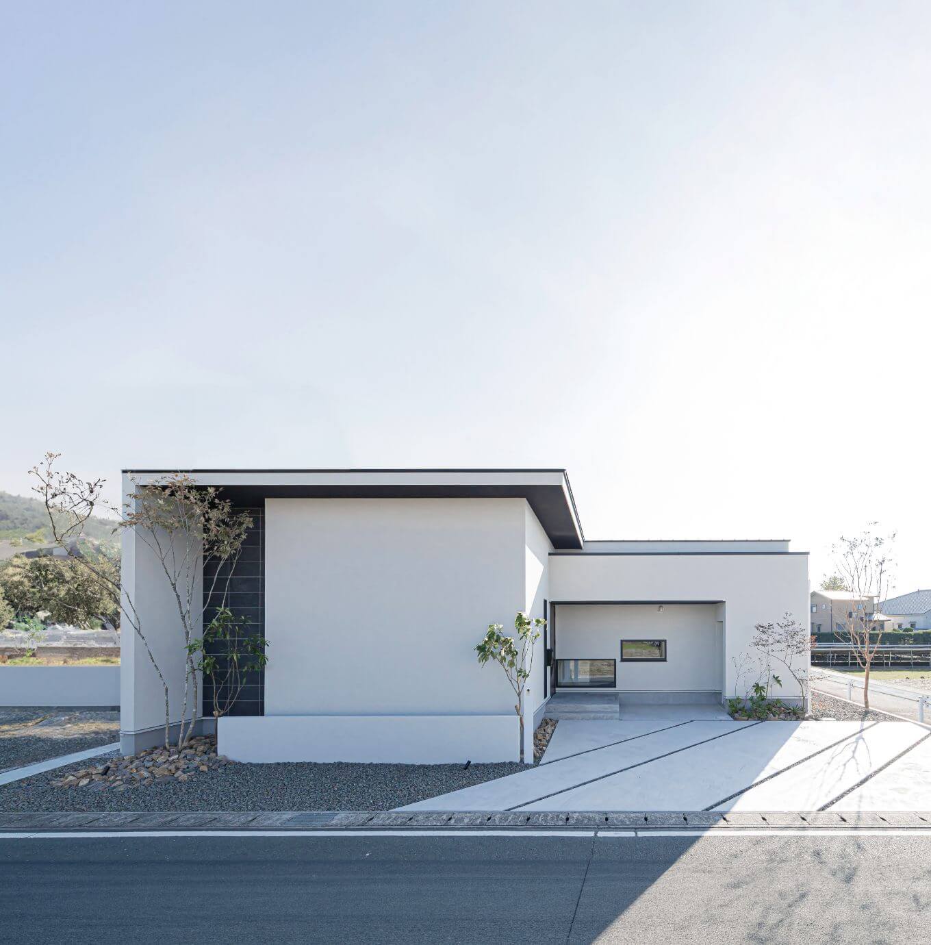 アーチの建築家と建てた住宅の写真