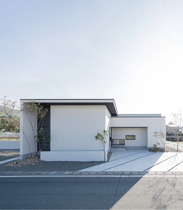 アーチの建築家と建てた住宅の写真